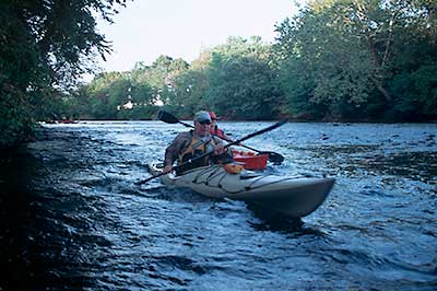 In Quickwater below Blackstone River State Park