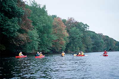 The Blackstone River below Woonsocket