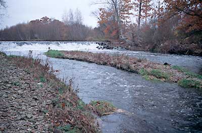 The Dam and the River below the Dam