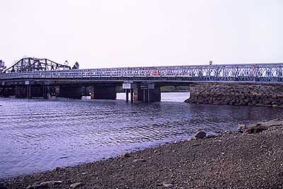 View Upriver from Berkley Bridge Park