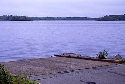 The Boat Ramp at Lake Nippenicket