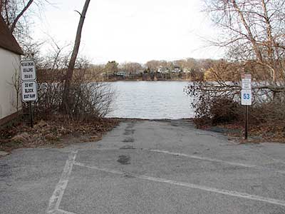 The Boat Ramp at Gorton Pond