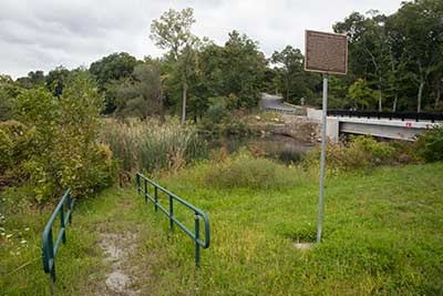 The Overgrown Path to the River above the Dam