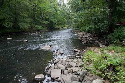 A View Downriver from the Put-in