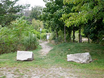 The Path to the River from near the Picnic Shelter