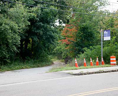 The Gravel Road to the Put-in