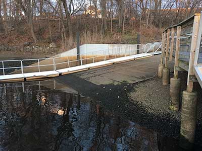 The Boat Ramp and Dock