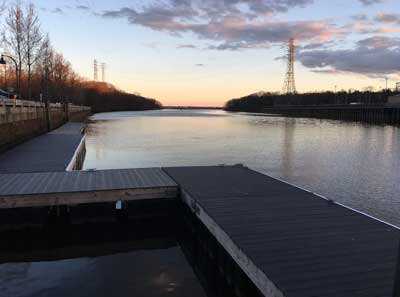 The Additional Dock Space South of the Ramp